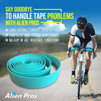 Alien Pros Bike Handlebar Tape Eva (Set Of 4) Bianchi Green - Enhance Your Bike Grip With These Bicycle Handle Bar Tape - Wrap Y