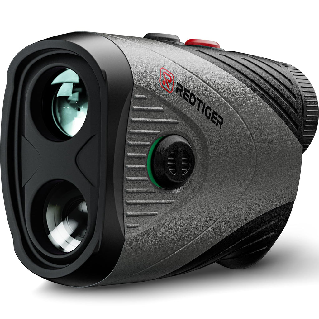 Redtiger Golf/Hunting Rangefinder, 7X Magnification 1200 Yards Laser Range Finder With Slope, Built-In Magnetic Bracket, Flag Po