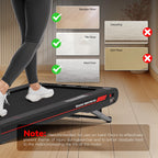 Sperax Walking Vibration Pad with Manual Incline,4-in-1 Under Desk Treadmill with APP Vibration Machine, Suitable for Home and O