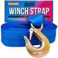 Boat Trailer Winch Strap With Hook Bow Boat Winch Strap Replacement For Hand Crank Trailer Heavy Duty Winch Strap With Hook Towi