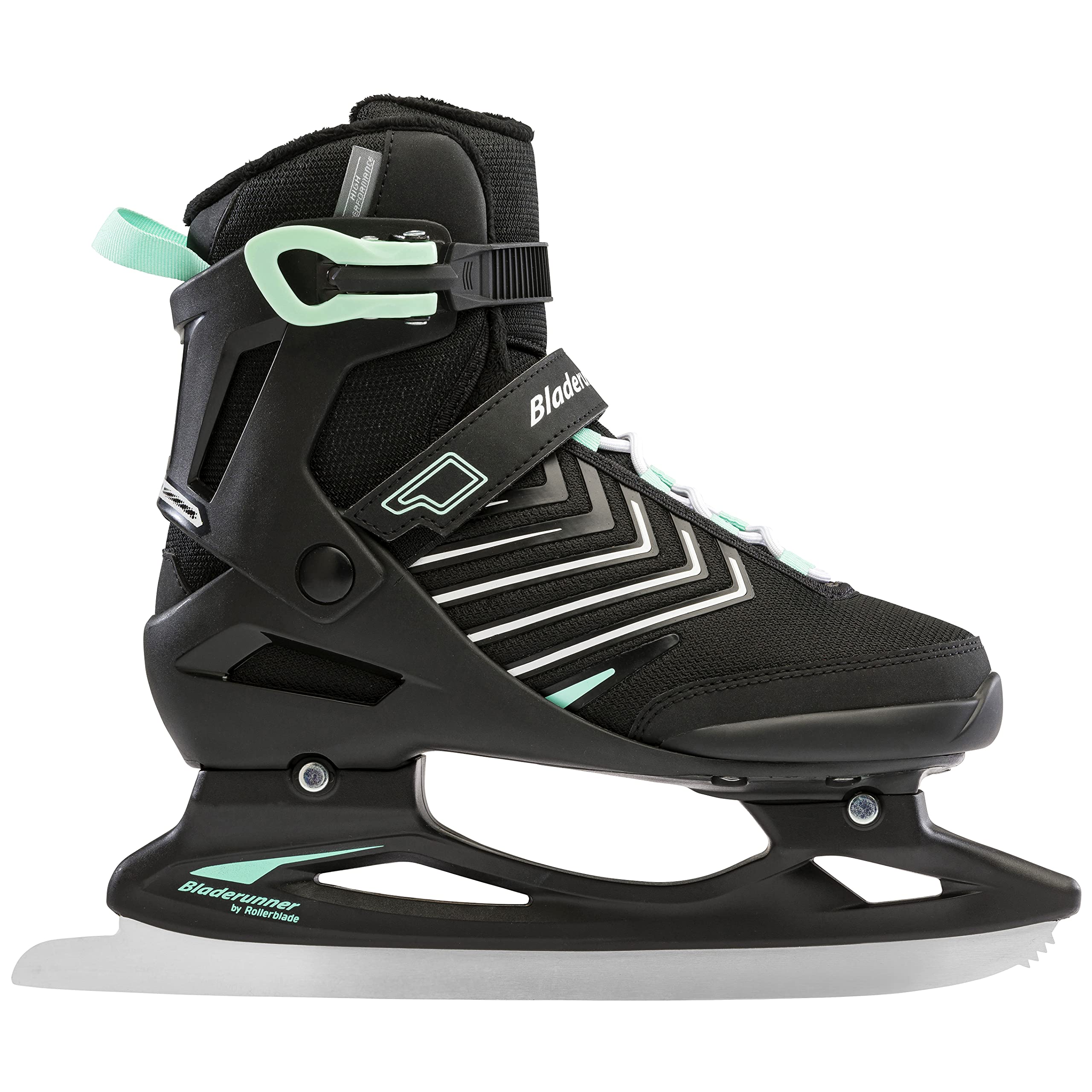Rollerblade Bladerunner Ice Igniter Xt Womens, Black And Winter Green, Ice Skates