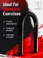 Zenooze'S Power Twister Flex Bar, The Ultimate Upper Body Exercise Equipment For Strengthening Your Chest Workout, Shoulders,Bic