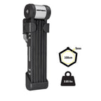Kryptonite Kryptolok 610 S Folding Bike Lock, Compact Lightweight High Security Anti-Theft Foldable Bicycle Lock With 2 Keys And