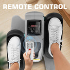 Ancheer Under Desk Elliptical Machine, Electric Seated Pedal Exerciser, Mini Elliptical Machines For Seniors, Lcd Display Monito
