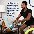 Cubii Build Adjustable Kettlebell Set - Includes Two Cubii Softrings Removable Interchangeable Soft Weights
