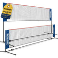 Boulder Portable Badminton Pickleball Net - Foldable/Extendable Poles for Multiple Sports Heights (UP to 5 ft) - Ideal for Tenni