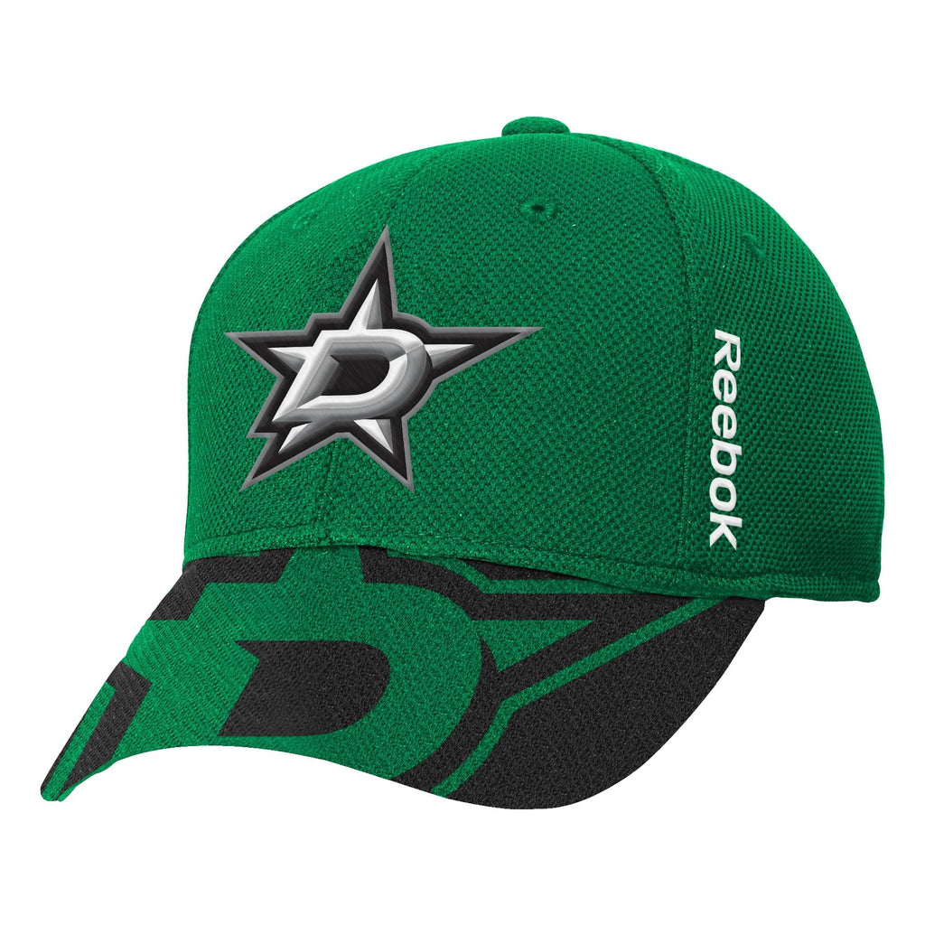 Outerstuff Nhl Youth Boys Fitmax'70 Draft Baseball Cap, Osfm, Dallas Stars Team Color