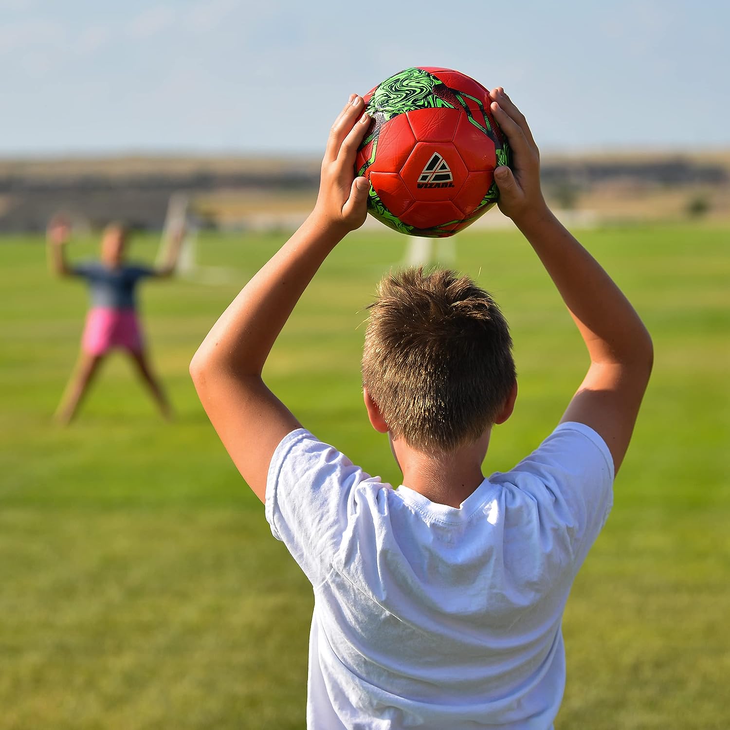Toledo Soccer Ball-Red/Green - Vizari Sports