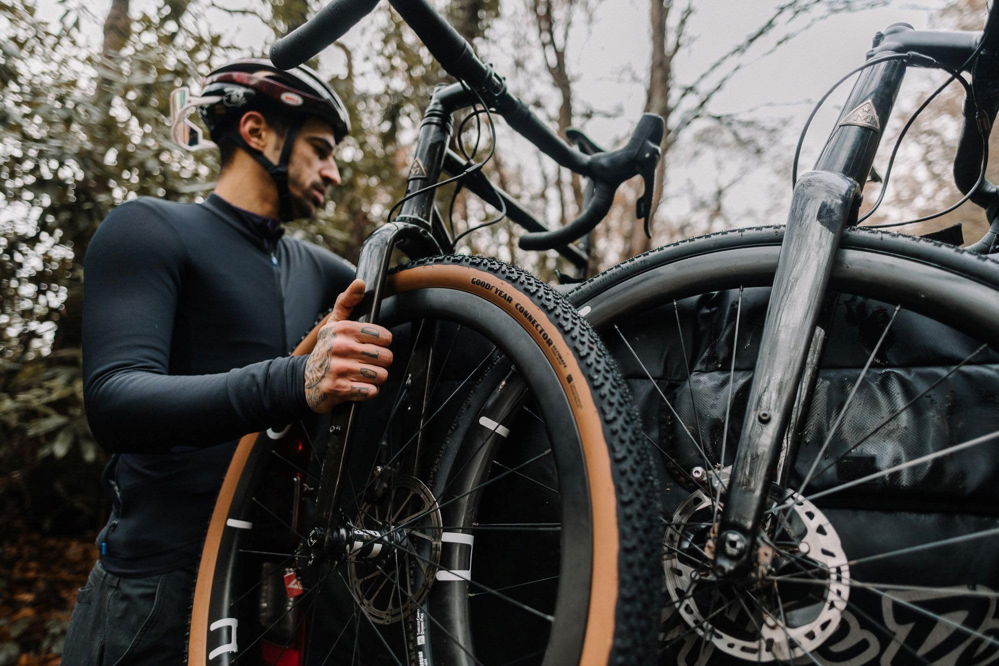 Goodyear Connettore Pneumatico, 700X40C, Pieghevole, Tubeless Pronto, Dynamic:A/T, Ultimate, 120Tpi, Nero Per Bici Unisex Adulto