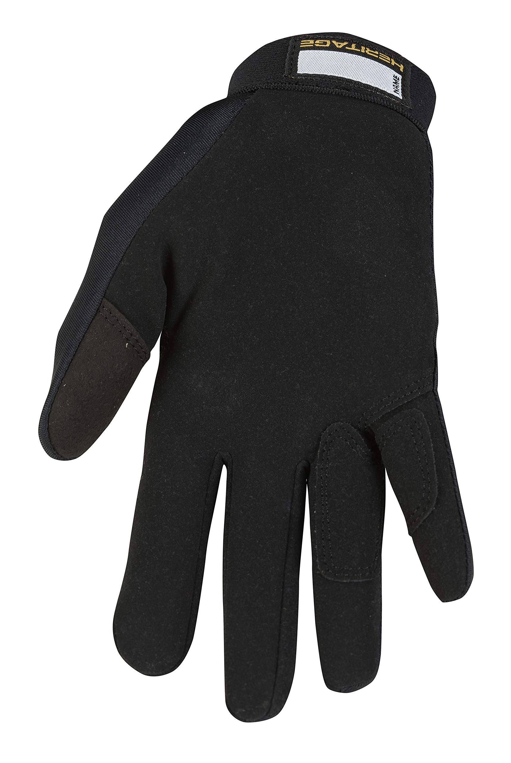 Heritage Performance Gloves, Size 8, Black