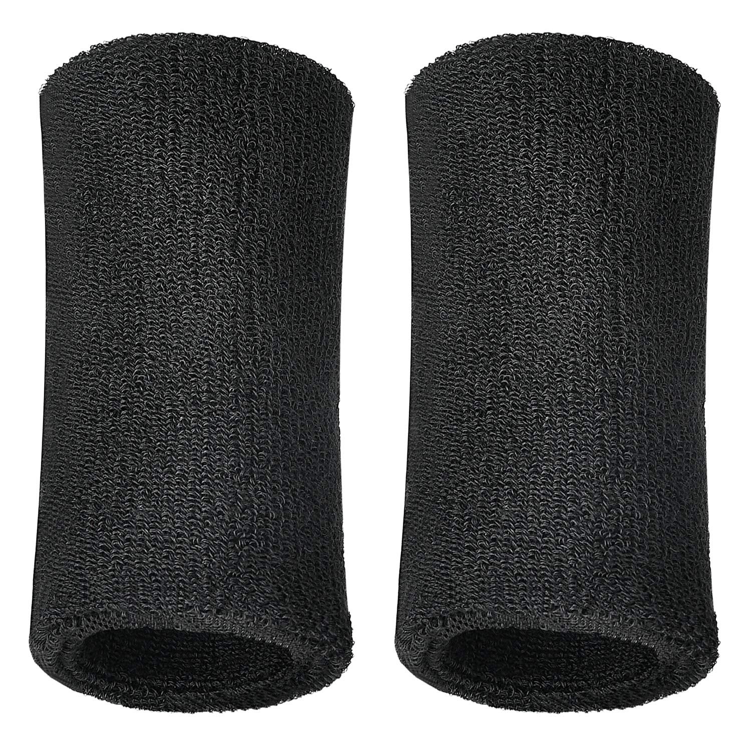 6 Inch Wristbands Sport Long Wrist Bands Sweatband Elastic Athletic Wrist Bands Armbands For Gymnastics Tennis Outdoor Activity