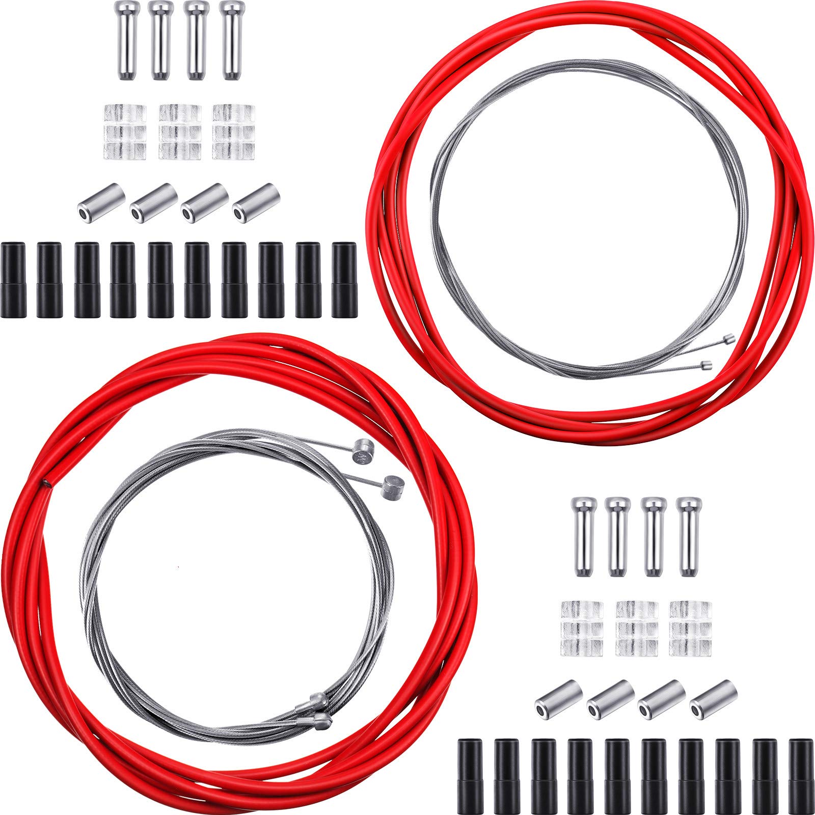 Universal Bicycle Transmission Line Bicycle Shift Derailleur Cable And Brake Cable Kit For Bicycle Mountain Road Bike Repair (Re