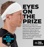 Mens Sweat Bands - Mens Headb&- Head Bands Working Out Men Sports Headb&Men Performance Headb&Men - Athletic Headbands Men Cycli