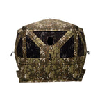 Barronett Blinds Pentagon Heavy-Duty, Portable Hunting Blind, 5-Sided Hub Blind, 600 Denier Fabric, Low Profile Windows, 4-Perso