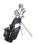 Precise Amg Ladies Womens Complete Golf Clubs Set Includes Driver, Fairway, Hybrid, 6-Pw Irons, Putter, Stand Bag, 3 H/Cs - Choo