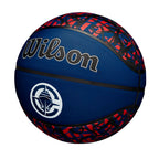 Wilson Nba Team Graffiti Basketball - Los Angeles Clippers, Size 7-29.5''