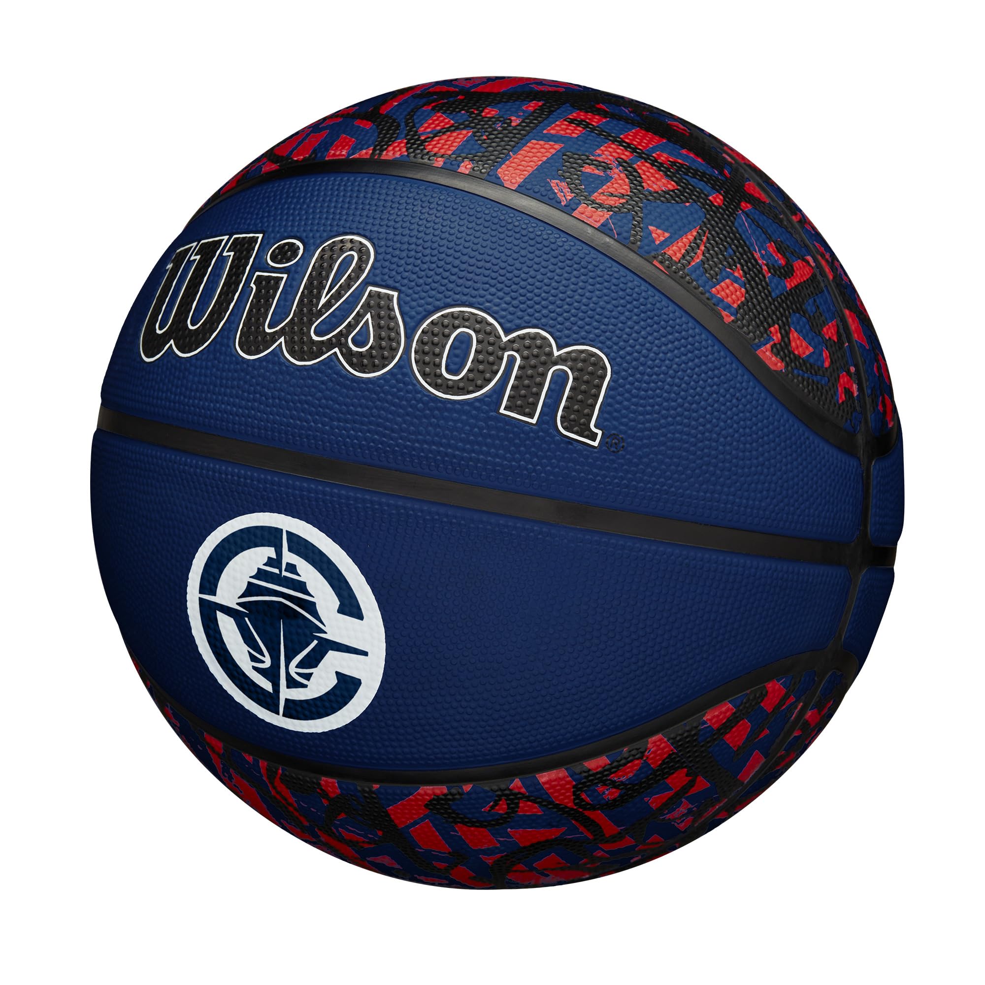 Wilson Nba Team Graffiti Basketball - Los Angeles Clippers, Size 7-29.5''