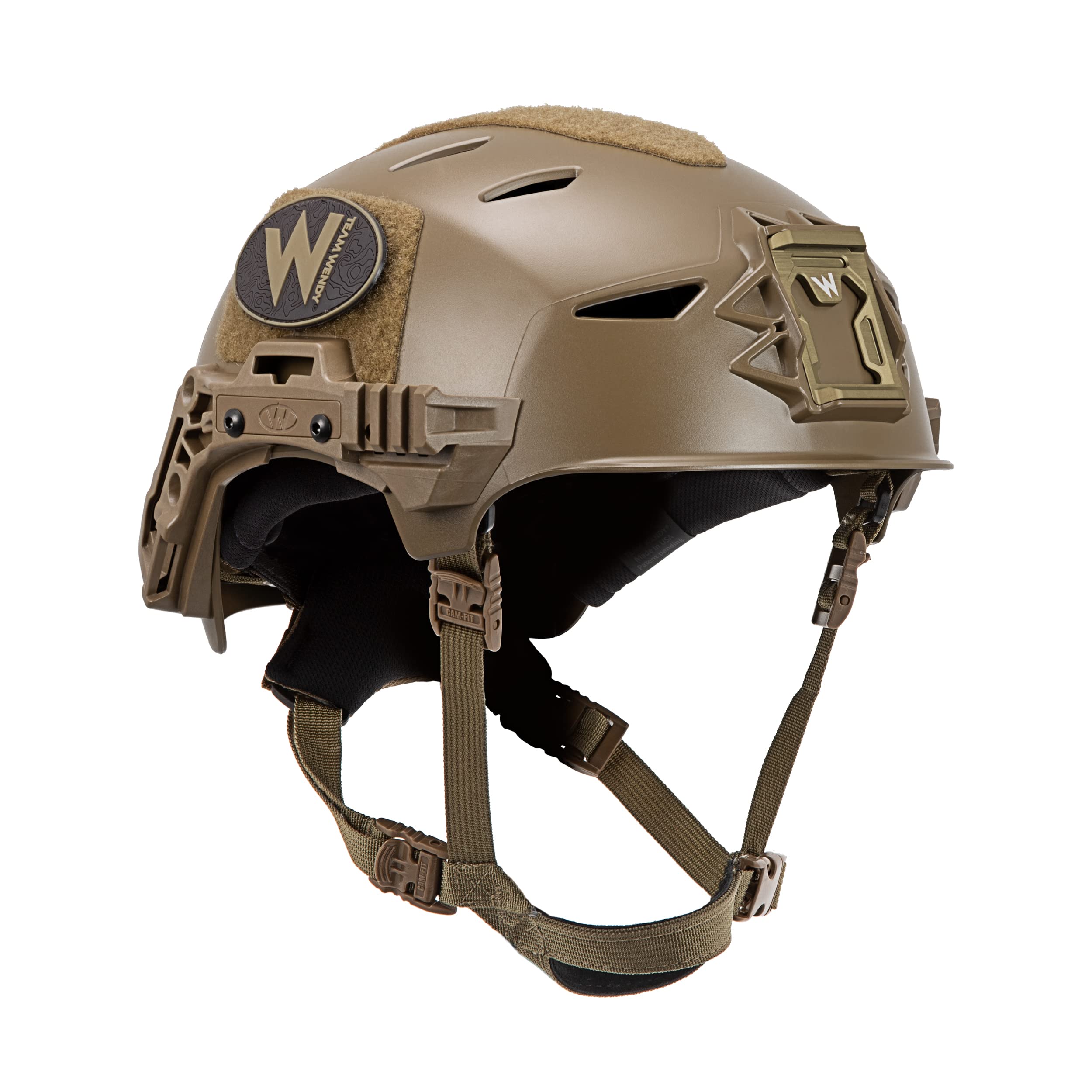 Team Wendy EXFIL LTP Bump Helmet Rail 3.0, Size 1 M/L, Color Coyote Brown