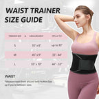 Shanguang Sweat Waist Trimmer,Waist Trainers For Women Belly Fat,Waist Trainer For Women,Sweat Band For Stomach Weighe Loss Neop