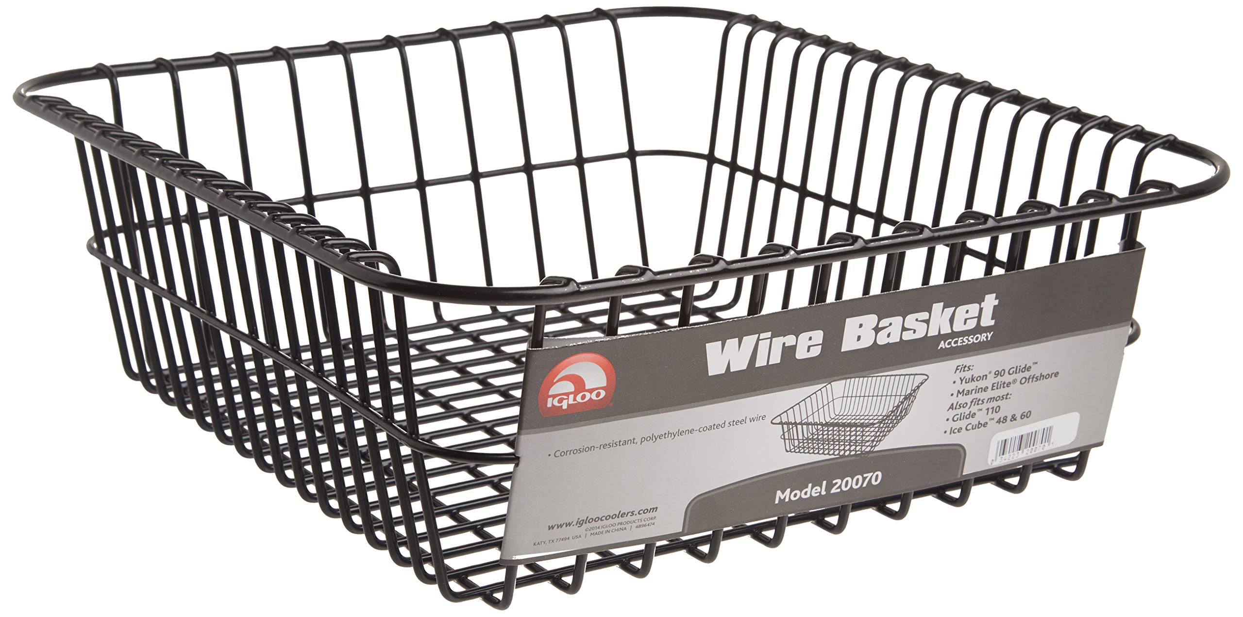 Igloo Wire Basket For 90 Qt Rotomold Coolers, Black (20166)