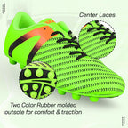 Impact Firm Ground Soccer Shoes -Green/Orange - Vizari Sports