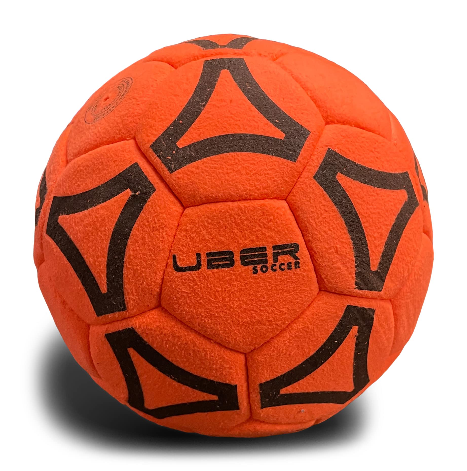 Uber Soccer Indoor Felt Ball (Orange, 4)