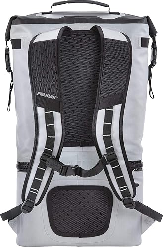 Pelican Dayventure Backpack Soft Cooler (Light Grey) , 18.4 Liters