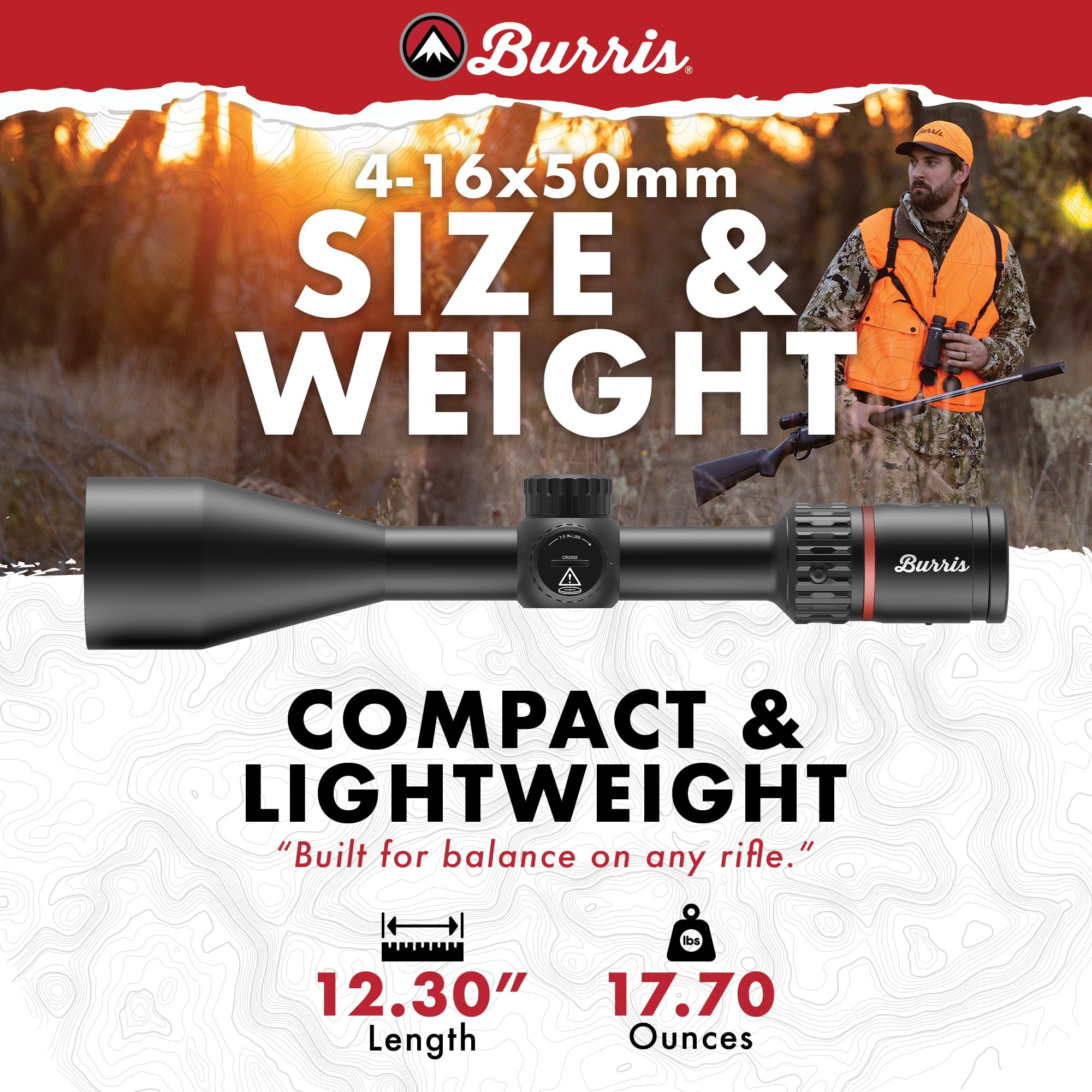 BURRIS Fullfield 4-16x50mm PA AE (201552)