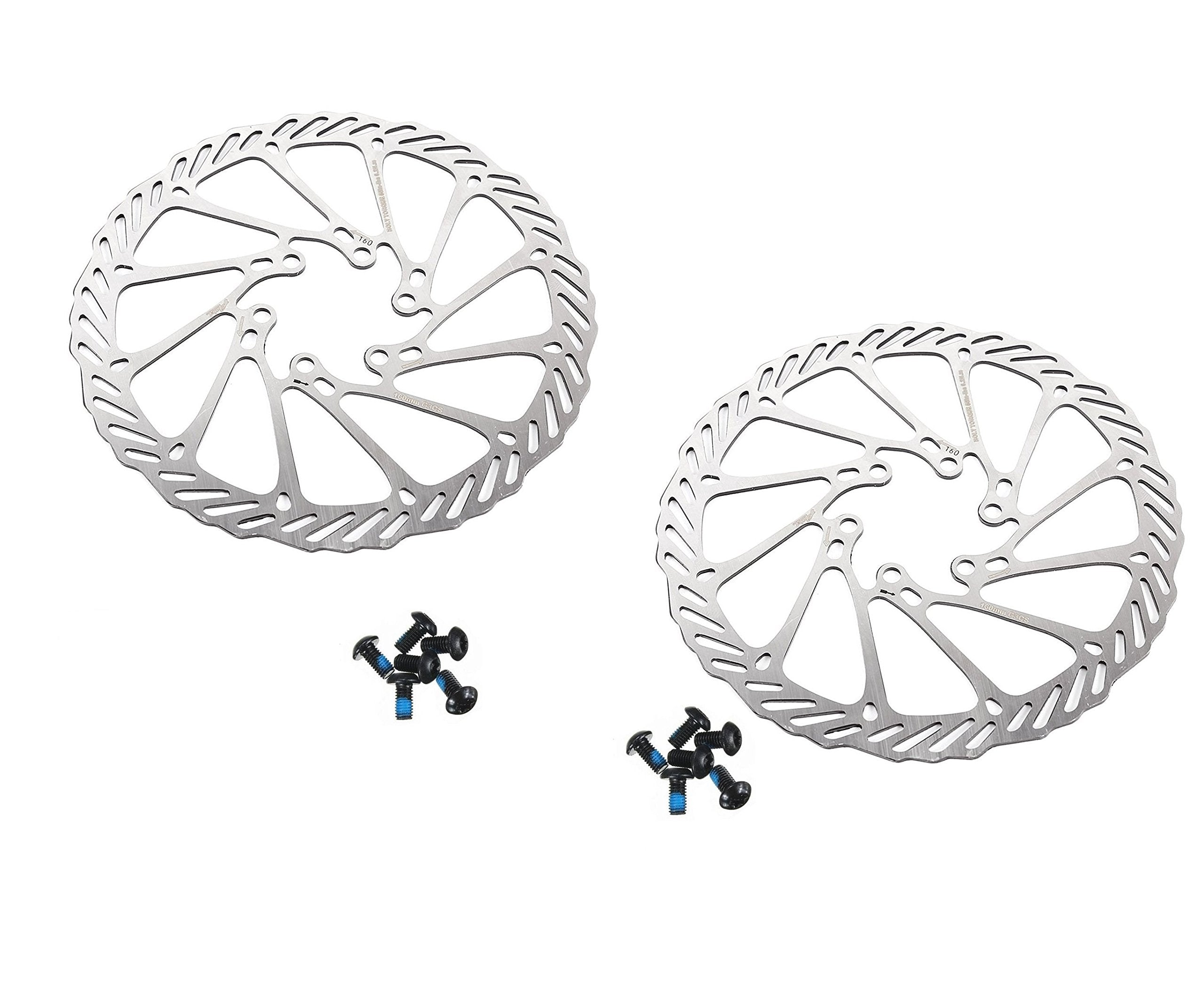 Wiroj Bluesunshine Mtb Bb8 Mechanical Disc Brake Front And Rear 160Mm Whit Bolts And Cable