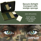 Bobbie Weiner 5 Color Face Paint Kit, Camouflage
