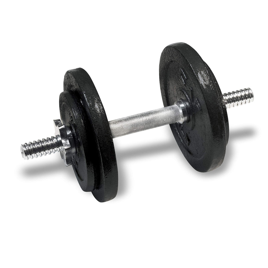 Cap Barbell Standard Adjustable Dumbbell, 25 Pounds, Chrome (Rsw2-025T)