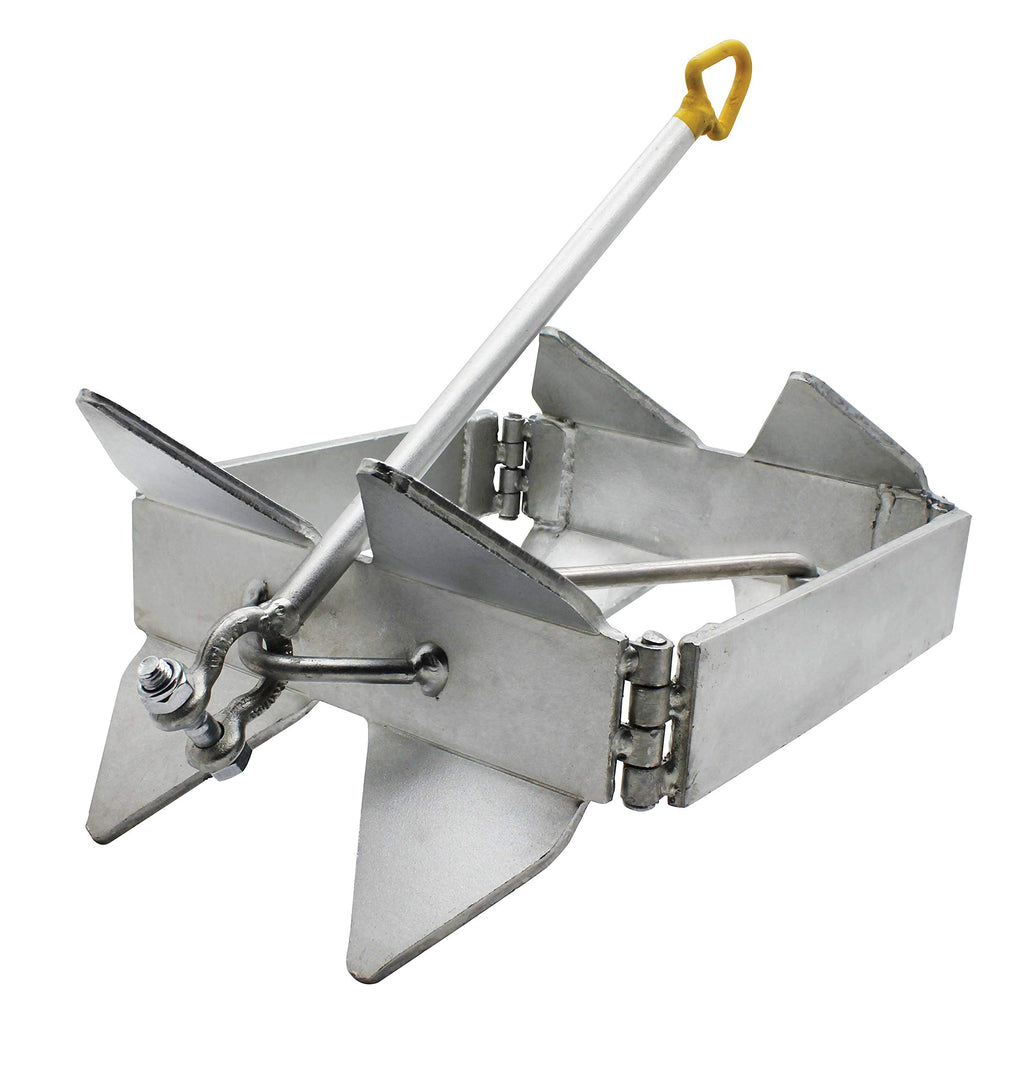 Extreme Max 3006.6652 Boattector Zinc-Plated Cube Anchor (Box Style)
