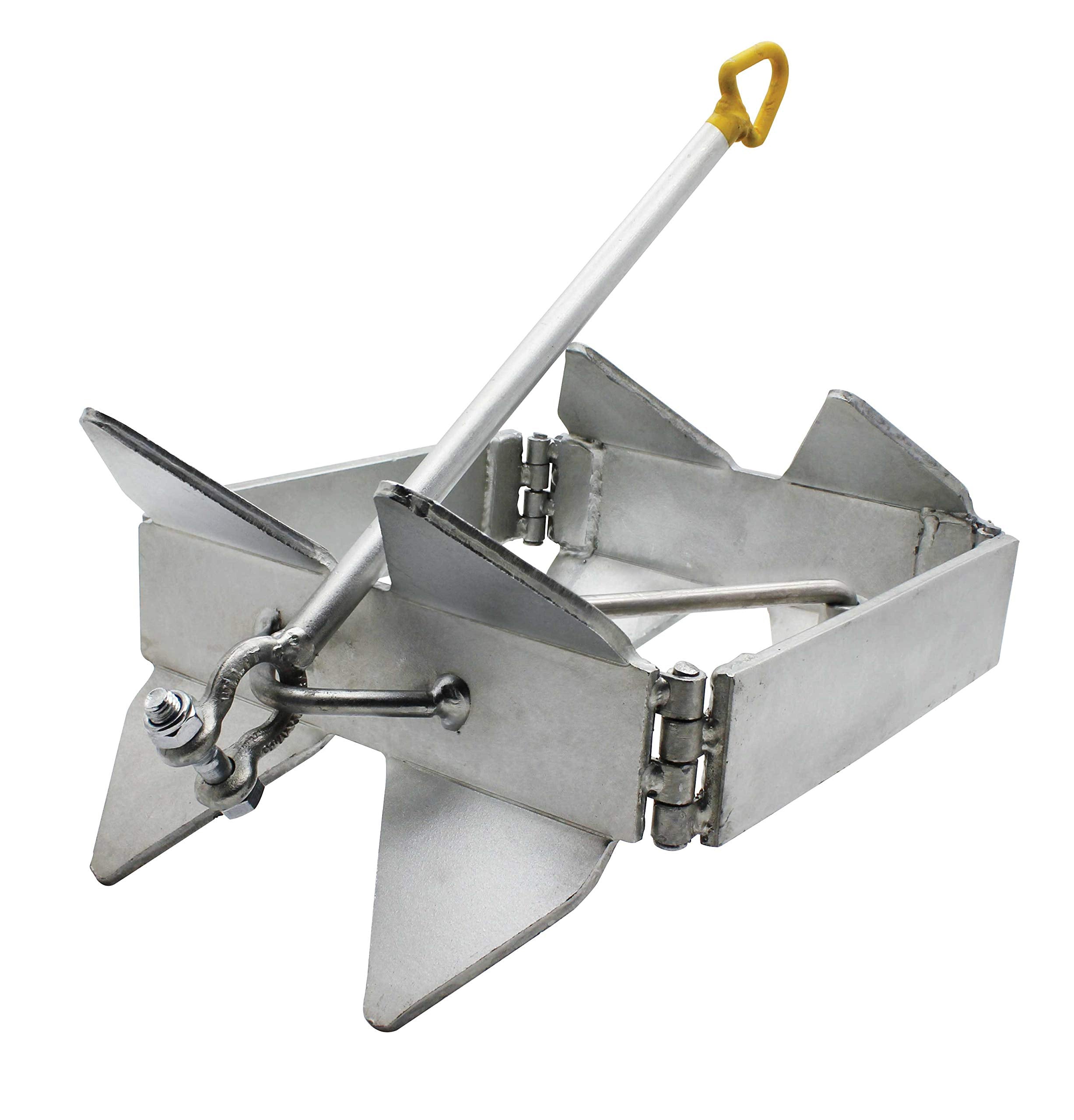 Extreme Max 3006.6652 Boattector Zinc-Plated Cube Anchor (Box Style)