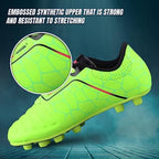 Vizari Catalina Junior Firm Ground Soccer Shoes - Green/Black/Fuschia