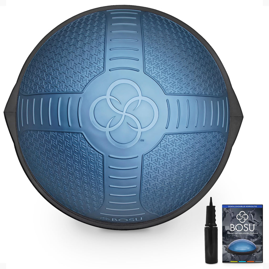 Bosu Half Ball Home Balance Exercise Trainer For Strength And Flexibility Workouts With Built To Last Burst Resistant Material A