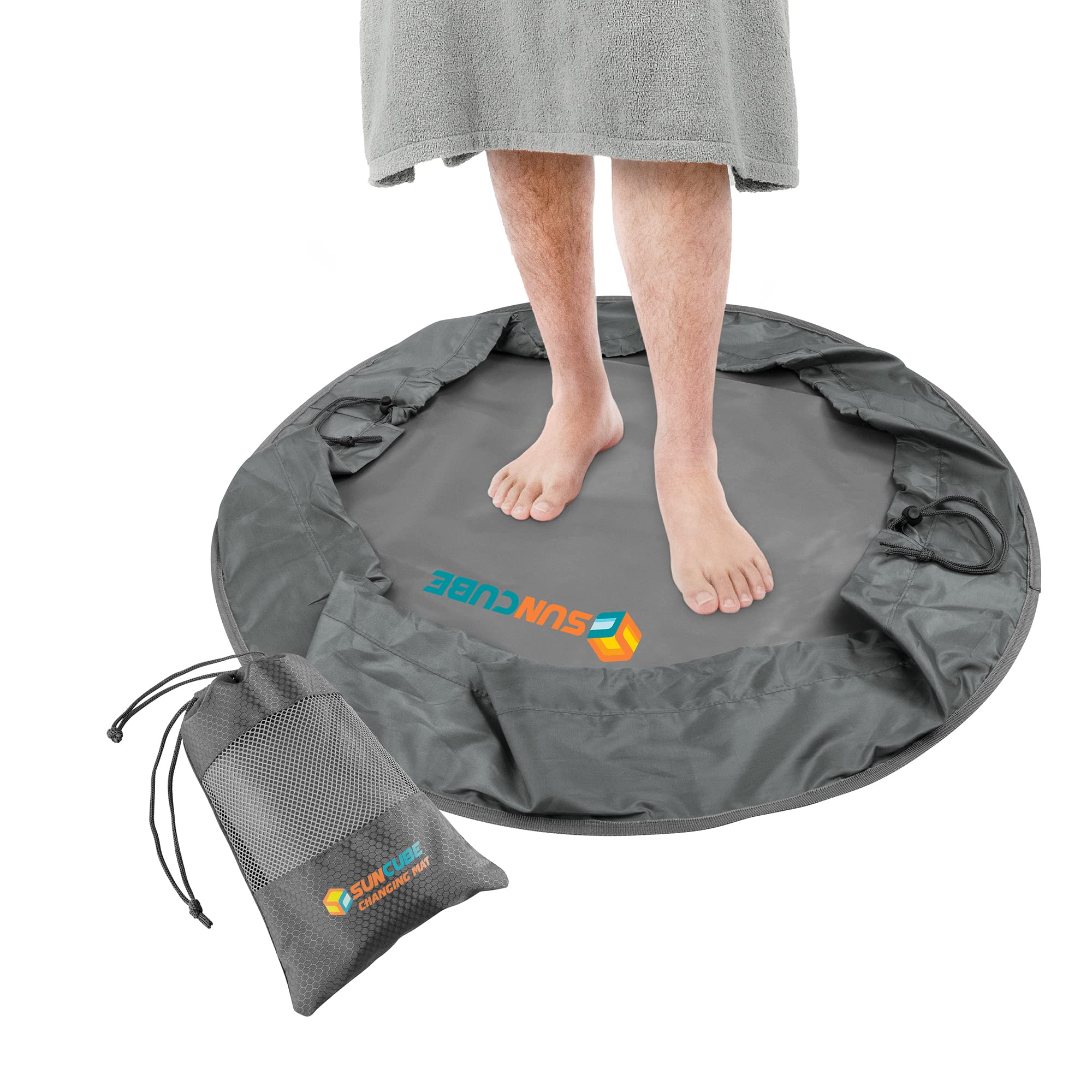Sun Cube Wetsuit Changing Mat, Waterproof Surf Bag, Drawstring Wetsuit Bag, Surfing Accessories For Kayakers, Dry Bag For Beach,