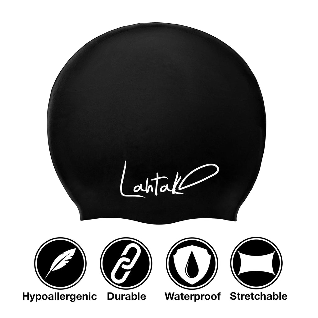 Swim Caps Long Hair Kids - Swimming Cap For Girls Boys Kids Teens With Long Curly Hair Braids Dreadlocks - Silicone Hypoallergen