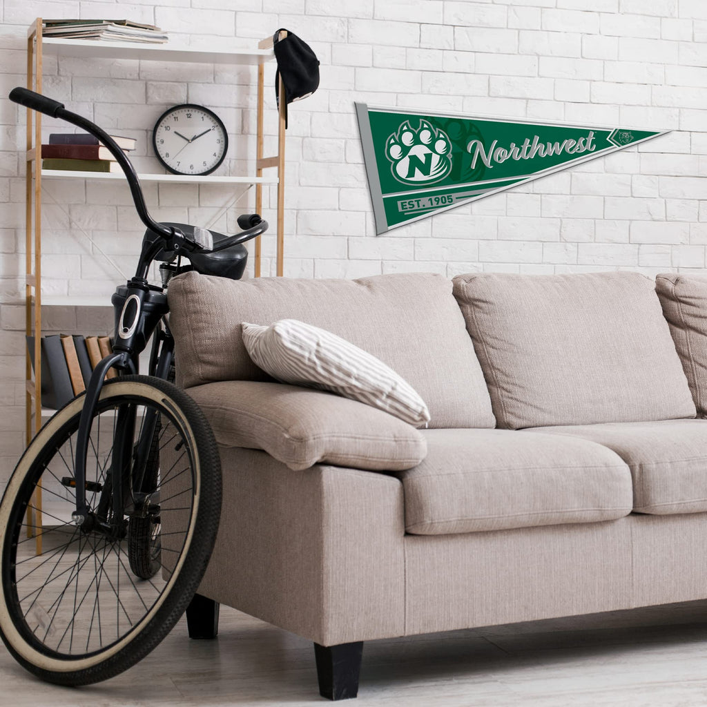 Rico Industries Ncaa Northwest Missouri State Bearcats Classic 12'' X 30'' Felt Wall D  Cor Pennant - Great For Home/Bed Room/Ma