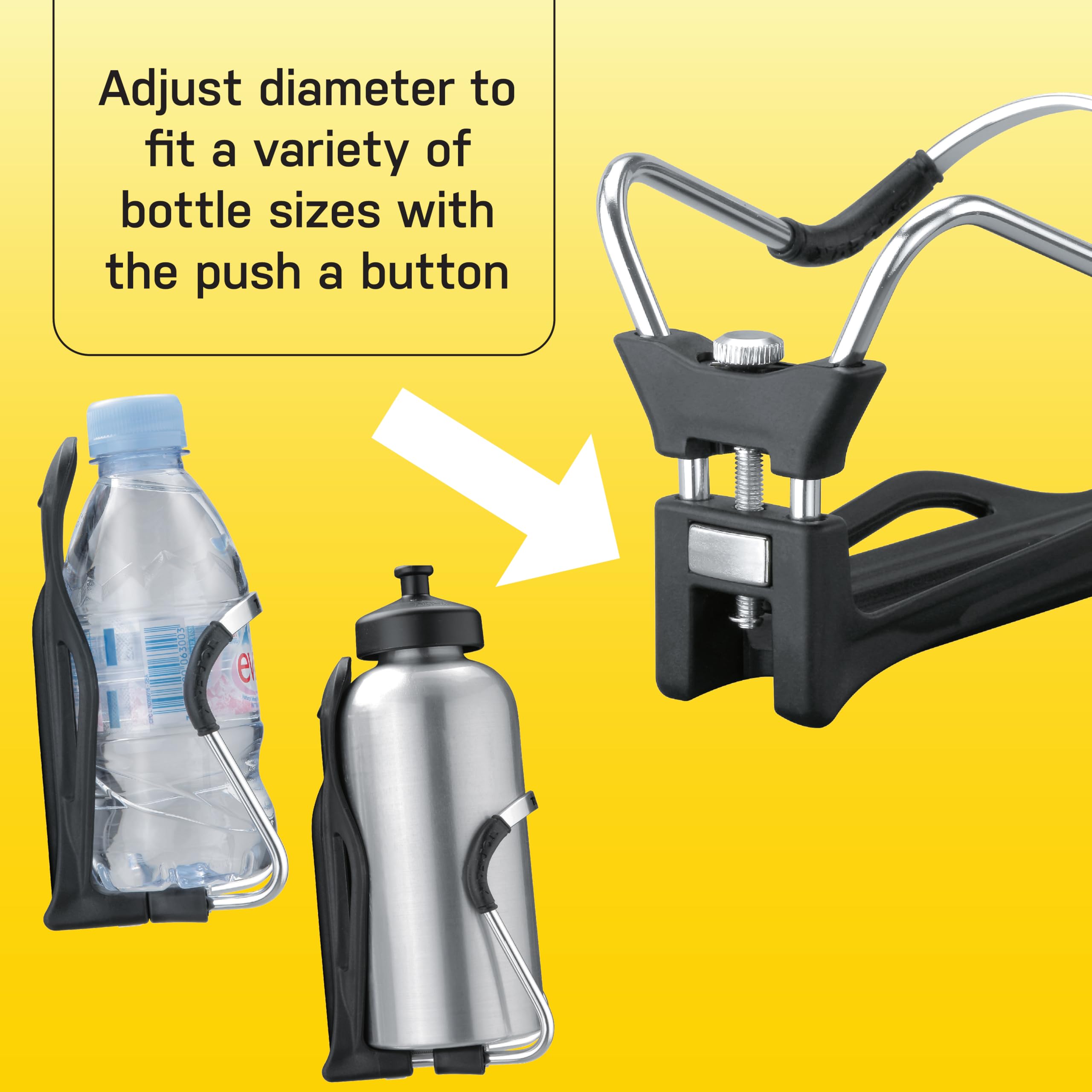 Topeak Modula Water Bottle Bike Cage Ii, 15.8 X 8.6 X 7.6 Cm