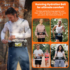 [Voted No.1 Hydration Belt] Runtasty Winners' Running Fuel Belt - Includes Accessories: 2 Bpa Free Water Bottles & Runners Ebook