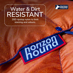Horizon Hound Down Camping Blanket - Gr-20, Orange Travel Blanket  Sustainable Insulated Down  Lightweight & Warm Quilt For Camp