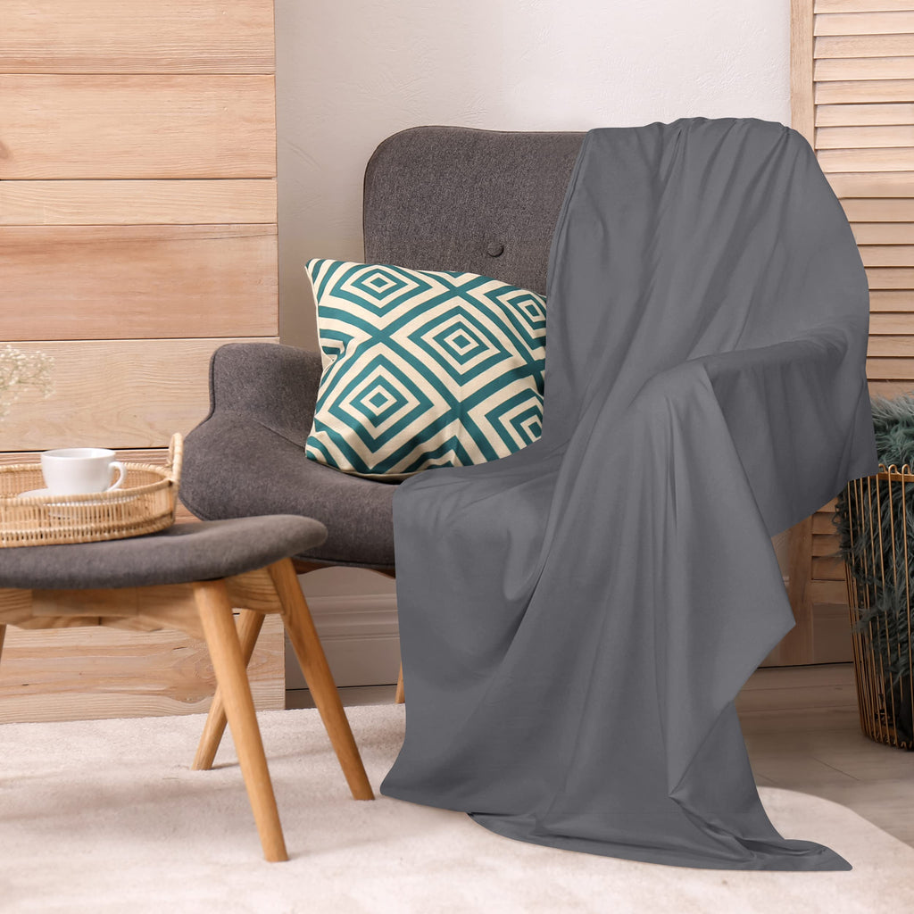 Utopia Bedding Flat Sheeta- Soft Brushed Microfiber Fabric - Shrinkage  Fade Resistant Top Sheet - Easy Care - 1 Flat Sheet Only