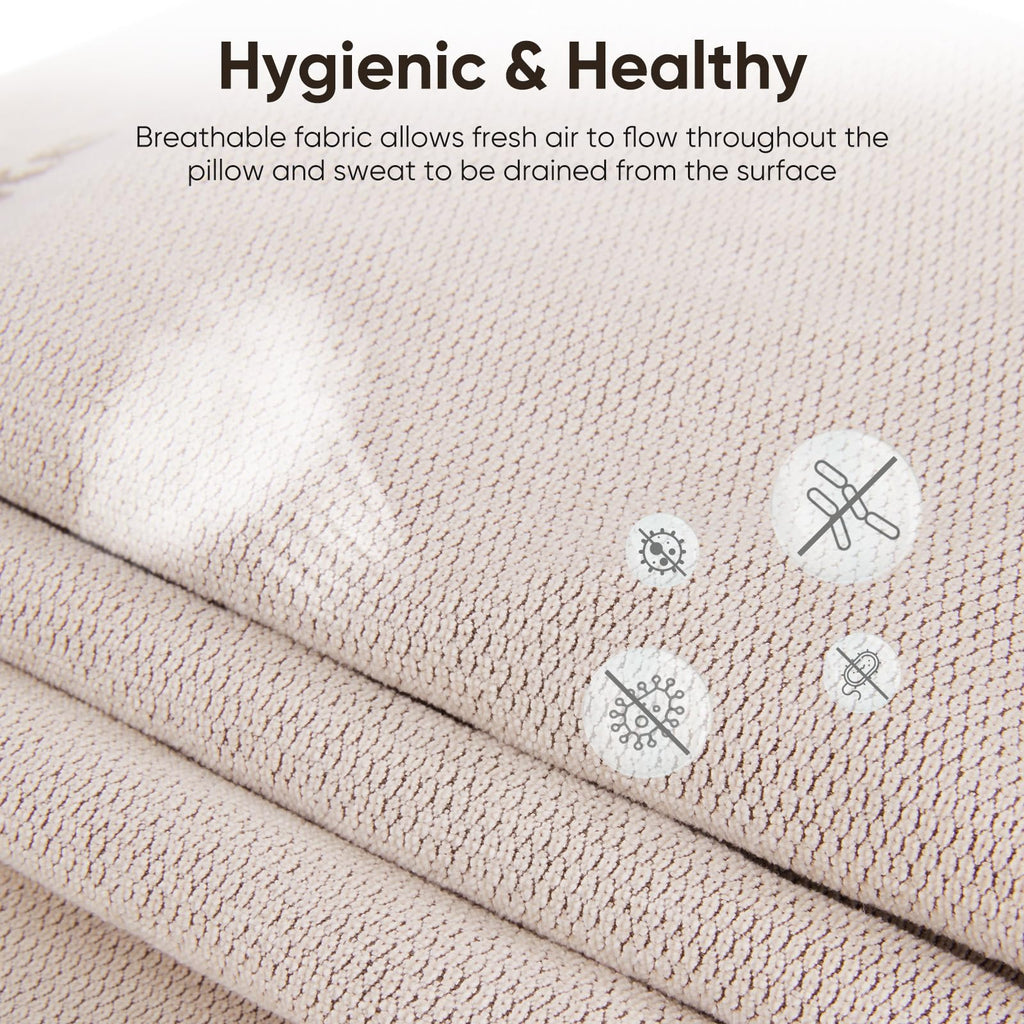 Naturehike Camping Pillow Protectors Cover Case, 20  14In, Soft Touch, Skin-Friendly, Removable, Machine Washable, Fade Resistan