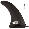 Sbs 10'' Surf & Sup Fin - Free No Tool Fin Screw - 10 Inch Center Fin For Longboard, Surfboard & Paddleboard