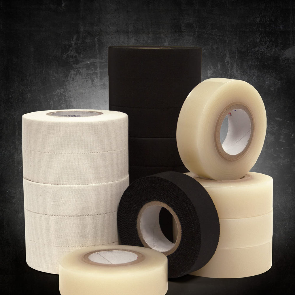Sportstape Shin Pad Tape, 24Mm X 25M, Clear, (10-Pack)