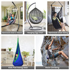 Auskit Swing Swivel, 35 Kn Safest Rotational Device Hanging Accessory For Web Tree Swing, Therapy Swing, Aerial Dance, Swing Spi