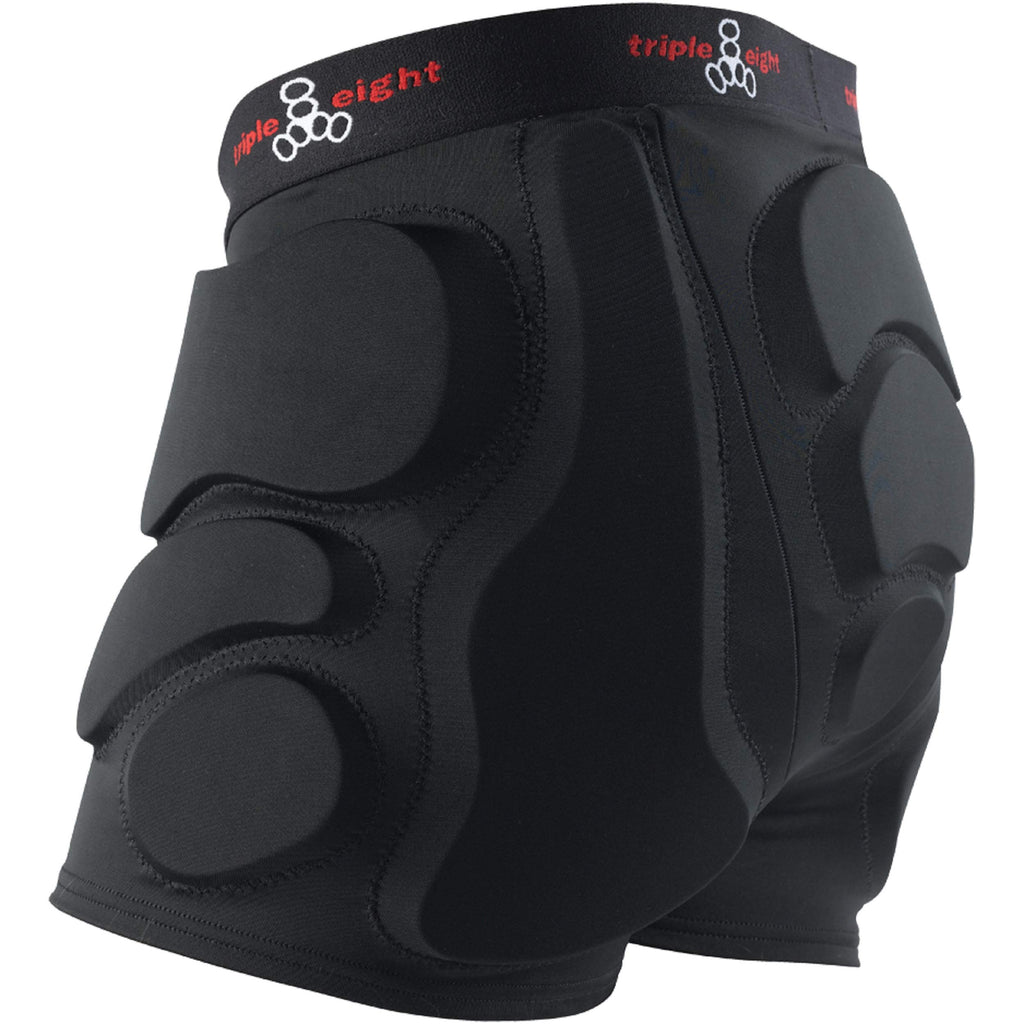 Triple Eight Rd Bumsaver Women'S Padded Shorts For Roller Derby, Skateboarding And Skating, Small , Black