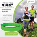 Level Terrain FlipBelt Waist Pouch, Neon Green, X-Large/35-38