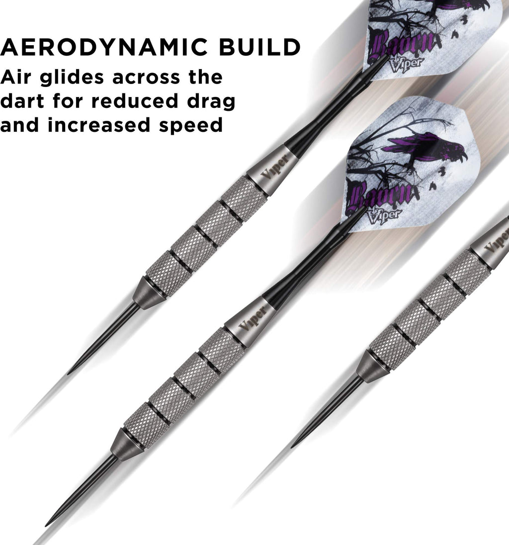 Viper Underground Raven Steel Tip Darts 25 Grams