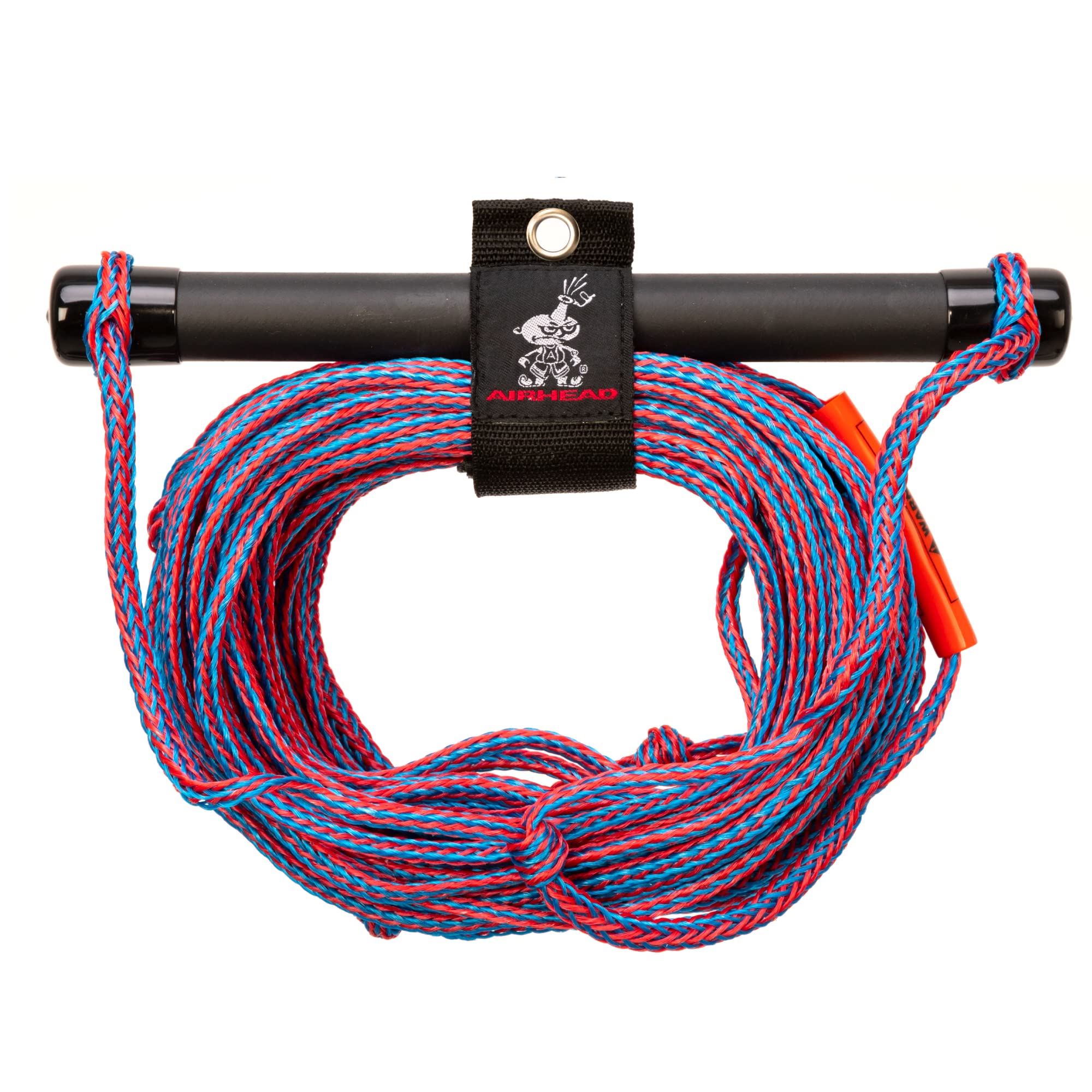 Airhead Water Ski Rope With Rubber Handle, 1 Section, 75-Feet